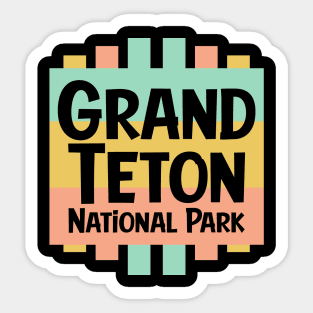 Grand Teton National Park Sticker